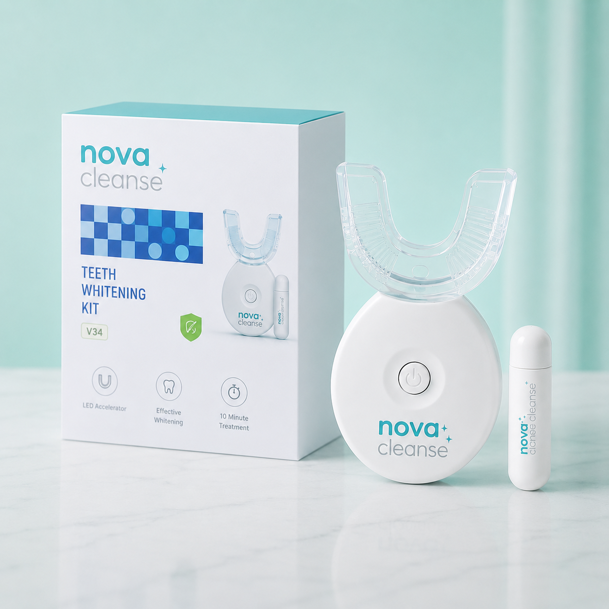 Nova Cleanse Teeth Whitener
